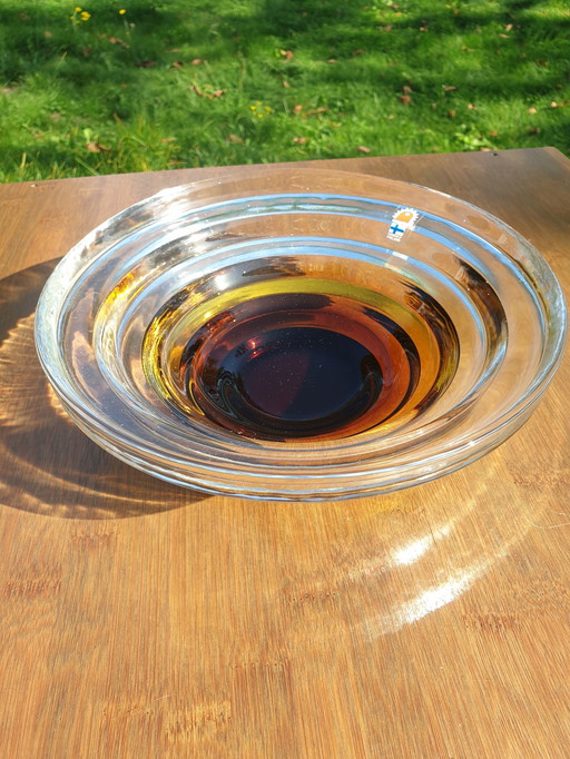 Finnische Designschale Humppilan lasi
