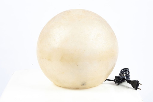 Moon Rock Tischlampe aus Glasfaser, 1960er