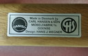 6 Stk. Hans Wegner, Carl Hansen, Samt