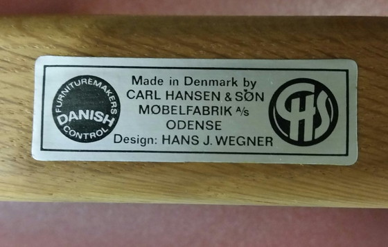 Image 1 of 6 Stk. Hans Wegner, Carl Hansen, Samt