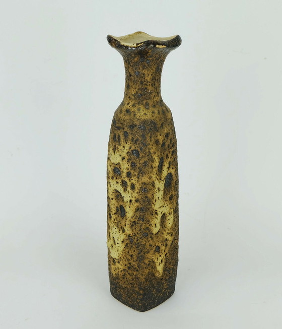 Image 1 of Fat Lava Vase Marius van Woerden Weste Keramik Niederlande