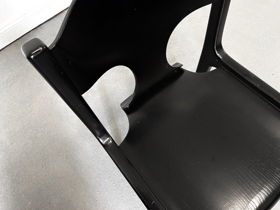 Image 1 of 4x Augusto Savino für Pozzi Herz Stühle