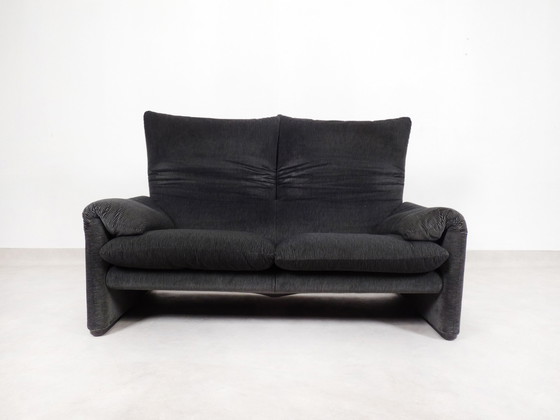 Image 1 of Cassina Maralunga bicolore schwarzgrau