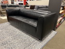Gelderland 4800 2,5-Sitzer-Sofa aus schwarzem Leder