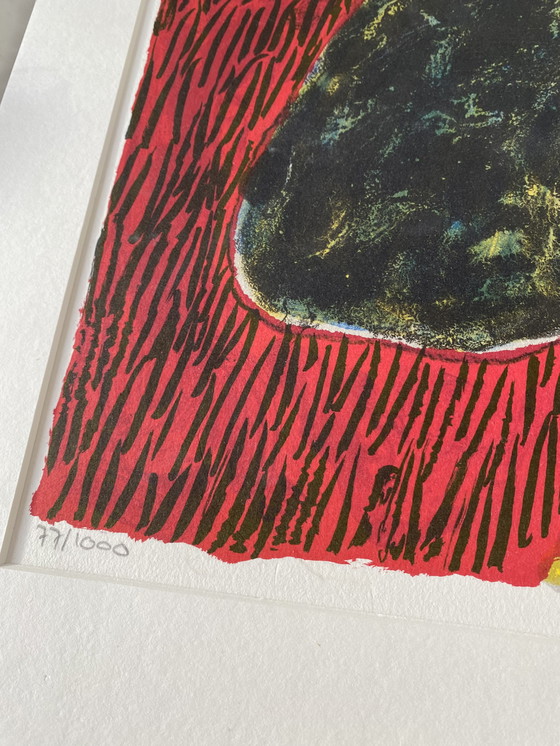 Image 1 of Corneille - Le tournesol 77/1000 Siebdruck