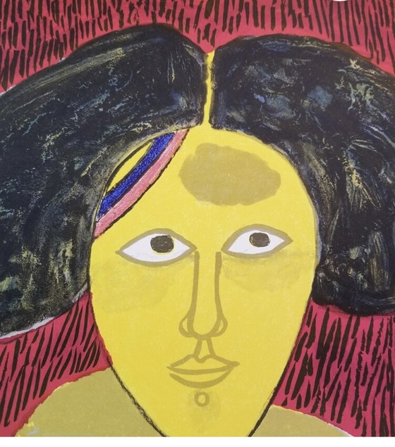 Image 1 of Corneille - Le tournesol 77/1000 Siebdruck