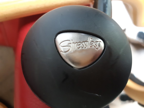 Image 1 of Ekorness Stressless Stuhl & Fußhocker