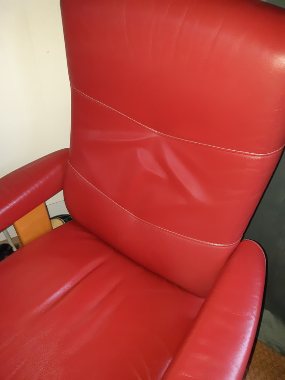 Image 1 of Ekorness Stressless Stuhl & Fußhocker