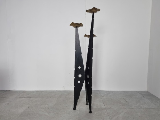 Image 1 of Brutalistischer Bodenleuchter