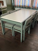 Pastoe Esstisch + 6x Cees Braakman Stuhl