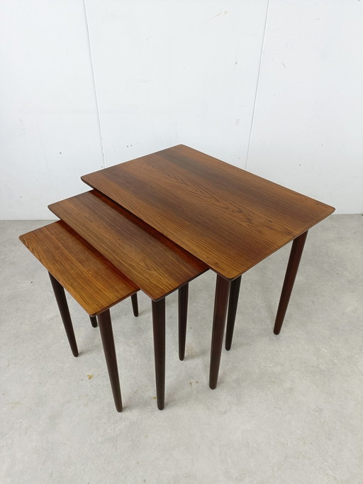 3x Vintage Satztisch