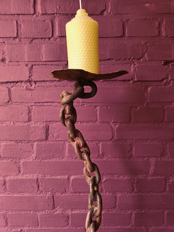 Image 1 of XL Brutalist Bodenleuchter