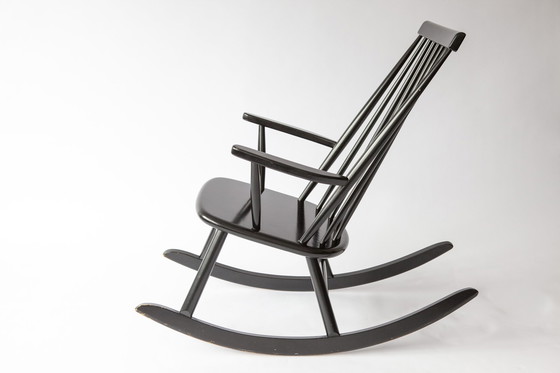 Image 1 of ASKO Schaukelstuhl Eveliina 1964 Jahrgang