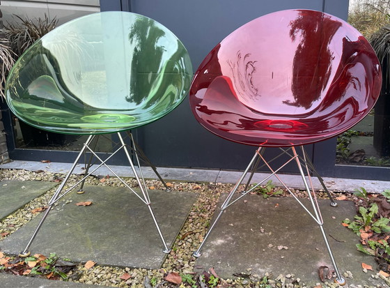 Image 1 of 4x Eros by Kartell Stühle