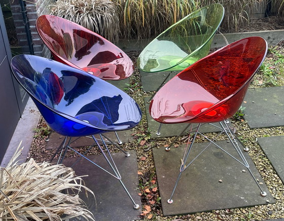 Image 1 of 4x Eros by Kartell Stühle