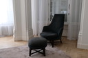 Flexform Guscioalto Soft mit Hocker