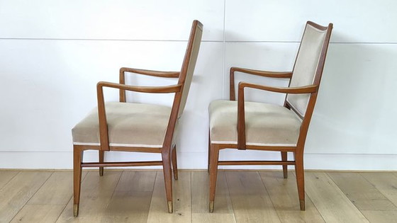 Image 1 of 2x Fauteuils aus der Mitte des Jahrhunderts