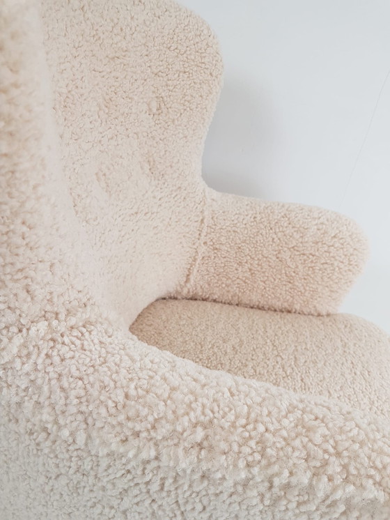 Image 1 of 2 x Artifort Sessel Teddy Stoff Herrenmodell und Dänisches Modell