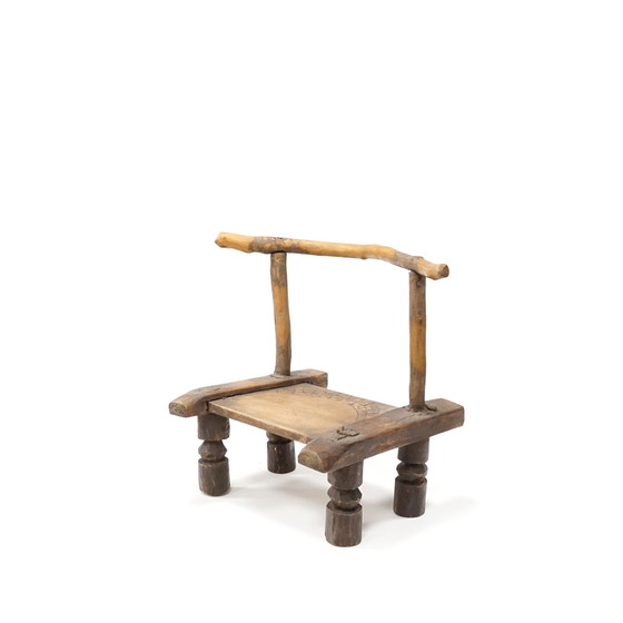 Image 1 of BAOULE Stammeskunst Stuhl Afrika Elfenbeinküste