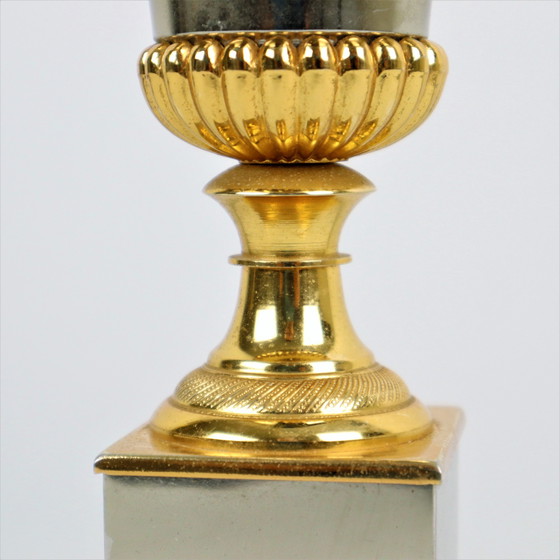 Image 1 of Palm D'Or SA Boulanger Palmenlampe Hollywood Regency 1970er Jahre