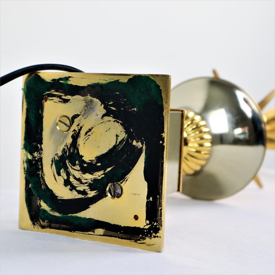 Image 1 of Palm D'Or SA Boulanger Palmenlampe Hollywood Regency 1970er Jahre