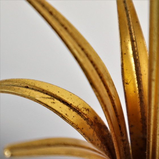 Image 1 of Palm D'Or SA Boulanger Palmenlampe Hollywood Regency 1970er Jahre