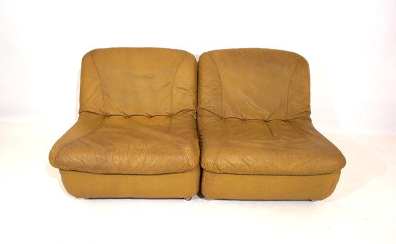 Image 1 of Dreipunkt International Modulares Leder 2-Sitzer