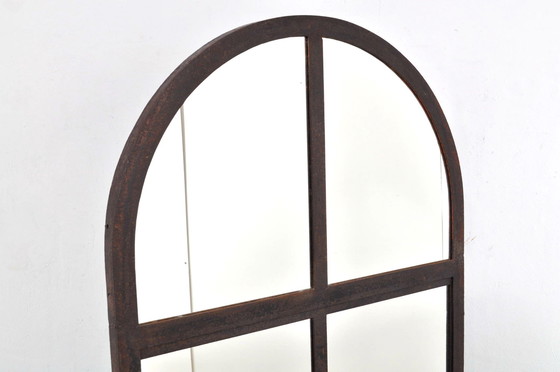 Image 1 of Vintage Gusseisen Bogen Spiegel