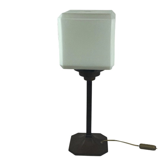 Image 1 of Vitnage Tischlampe mit Opalglas