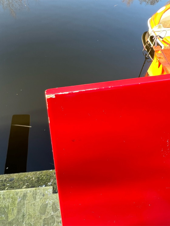 Image 1 of Cassina von Gerrit Rietveld Rot- und Blaustuhl