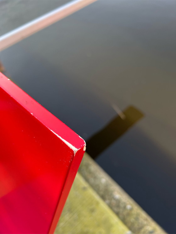 Image 1 of Cassina von Gerrit Rietveld Rot- und Blaustuhl