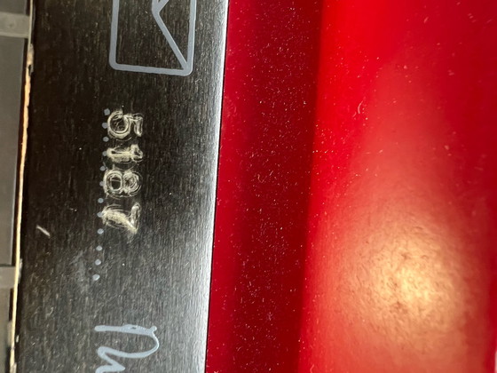 Image 1 of Cassina von Gerrit Rietveld Rot- und Blaustuhl