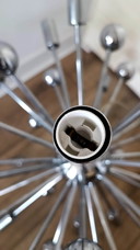 Sputnik Space Age Lampe