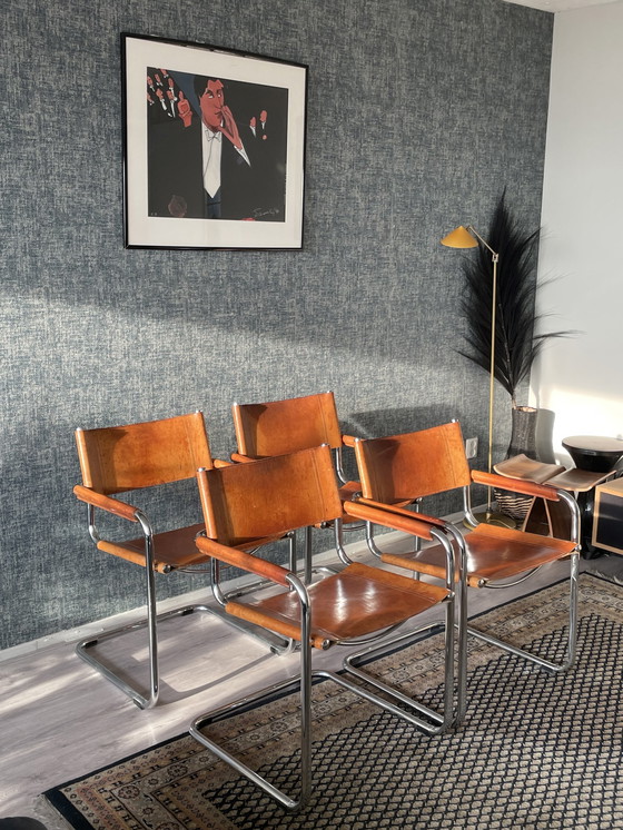 Image 1 of 4x Bulthaup by Mart Stam Esszimmerstuhl