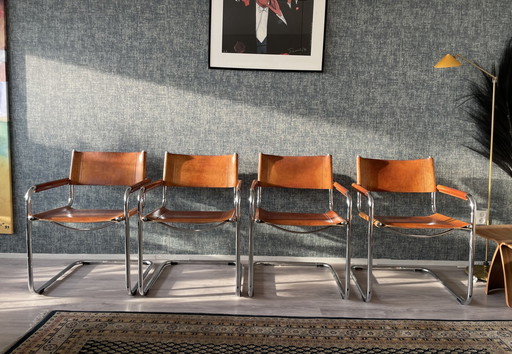 4x Bulthaup by Mart Stam Esszimmerstuhl