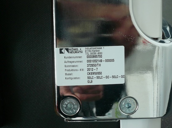 Image 1 of 6x König Neurath Charta Stühle