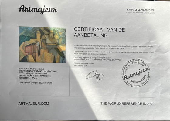 Image 1 of EdArt - Dorf in den Bergen