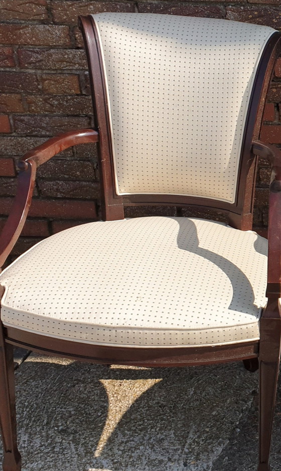 Image 1 of 7x klassische Mahagoni-Esszimmerstühle