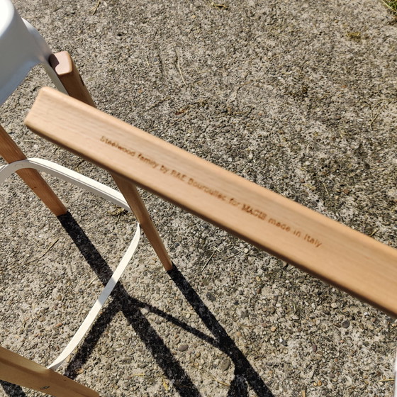 Image 1 of 2x Magis Hocker Steelwood Hocker hoch