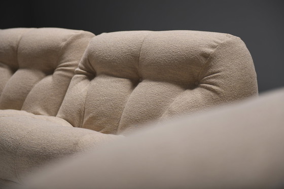 Image 1 of Tolles Vintage Nuvolone-Set aus Bouclé von Rino Maturi für MiMo Padova Italien