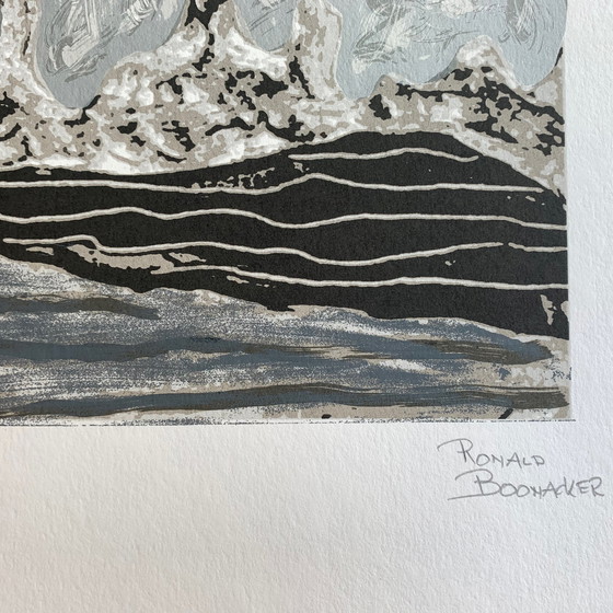 Image 1 of Siebdruck Ronald Boonacker - Night SkyI