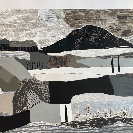 Image 1 of Siebdruck Ronald Boonacker - Night SkyI