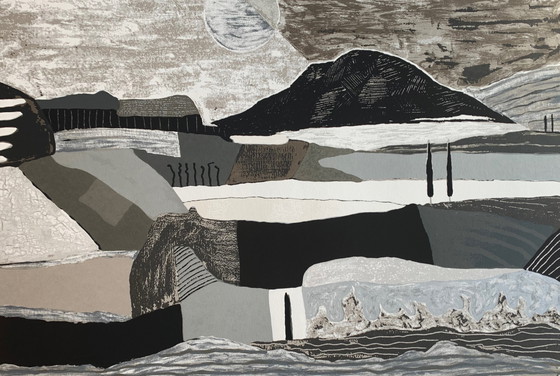 Image 1 of Siebdruck Ronald Boonacker - Night SkyI