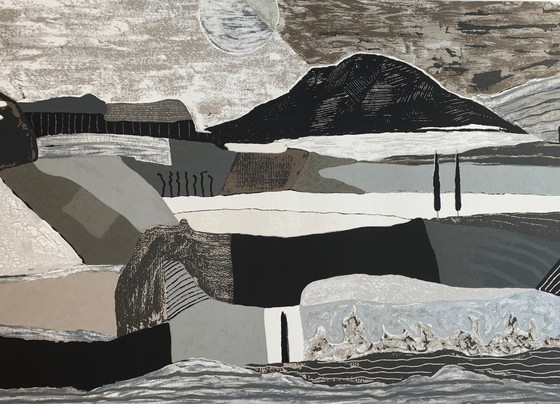 Image 1 of Siebdruck Ronald Boonacker - Night SkyI