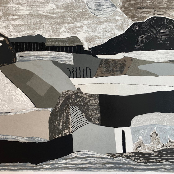 Image 1 of Siebdruck Ronald Boonacker - Night SkyI