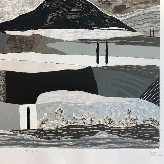 Image 1 of Siebdruck Ronald Boonacker - Night SkyI