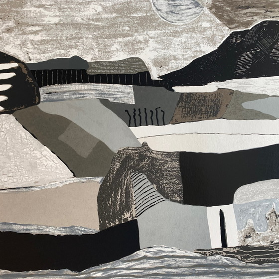 Image 1 of Siebdruck Ronald Boonacker - Night SkyI