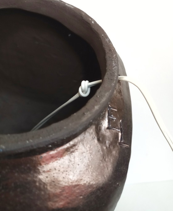 Image 1 of Emiel Laskaris Tischlampe aus Keramik