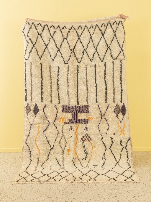  Vintage Azilal, Berberteppich, 130 x 230 