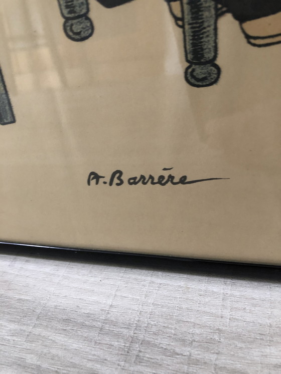 Image 1 of Litho van Adrien Barrère „Passing t
